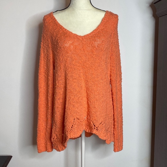 Anthropologie Sweaters - (Anthropologie) Yellowbird Peach Sweater